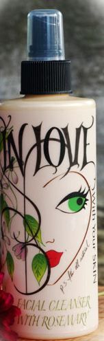 in love facial cleanser