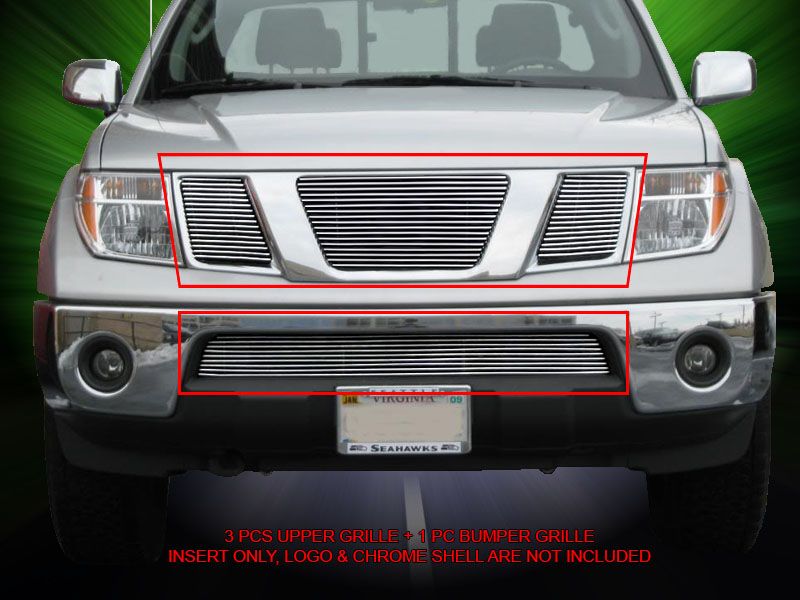 Nissan frontier grill inserts #8