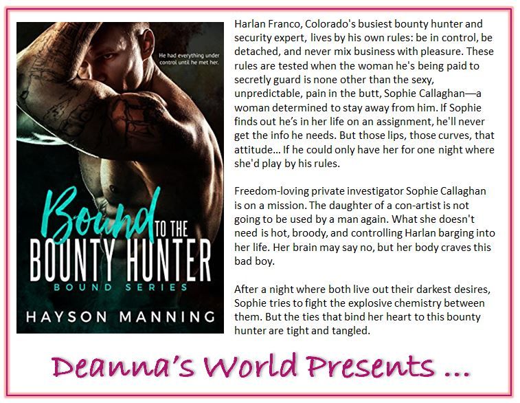 Bound To The Bounty Hunter by Hayson Manning blurb