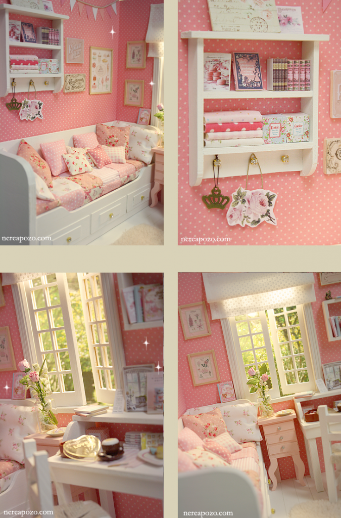 diorama pink