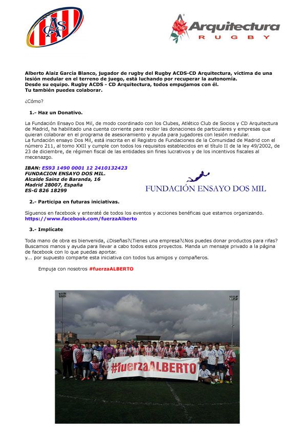 Flyer #forzaALBERTO