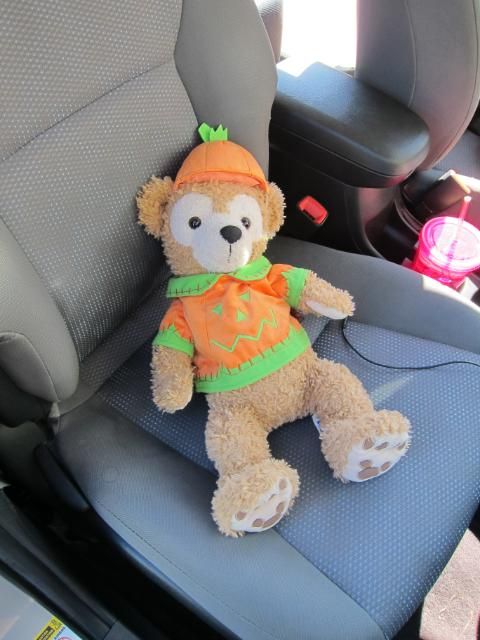 Duffy Bear in Pumpkin Costume