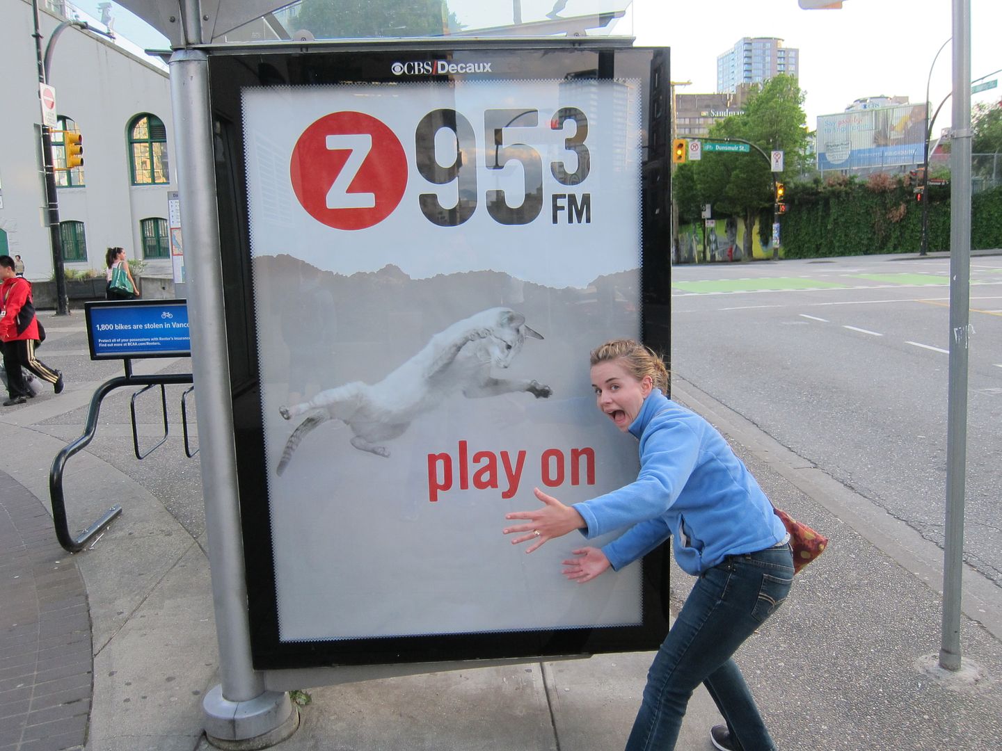 Z95.3 FM Bus Ad | Vancouver