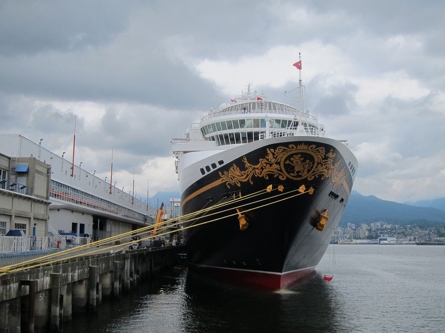 Disney Wonder at Ballantyne Pier | Vancouver