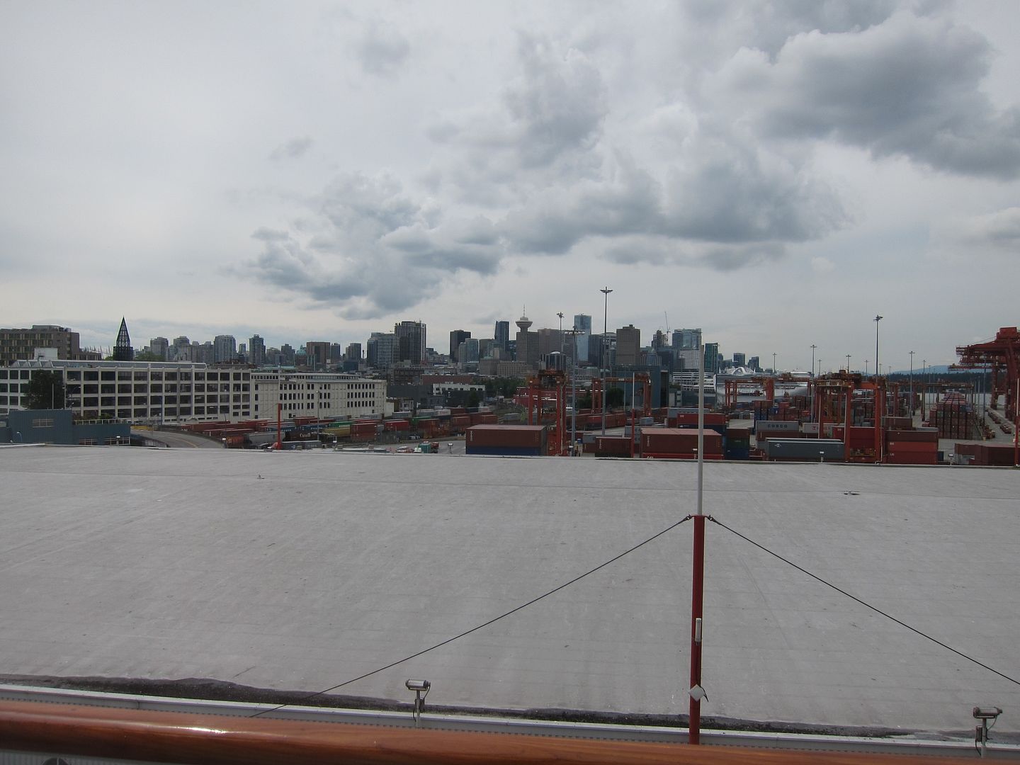 Vancouver Skyline from Disney Wonder