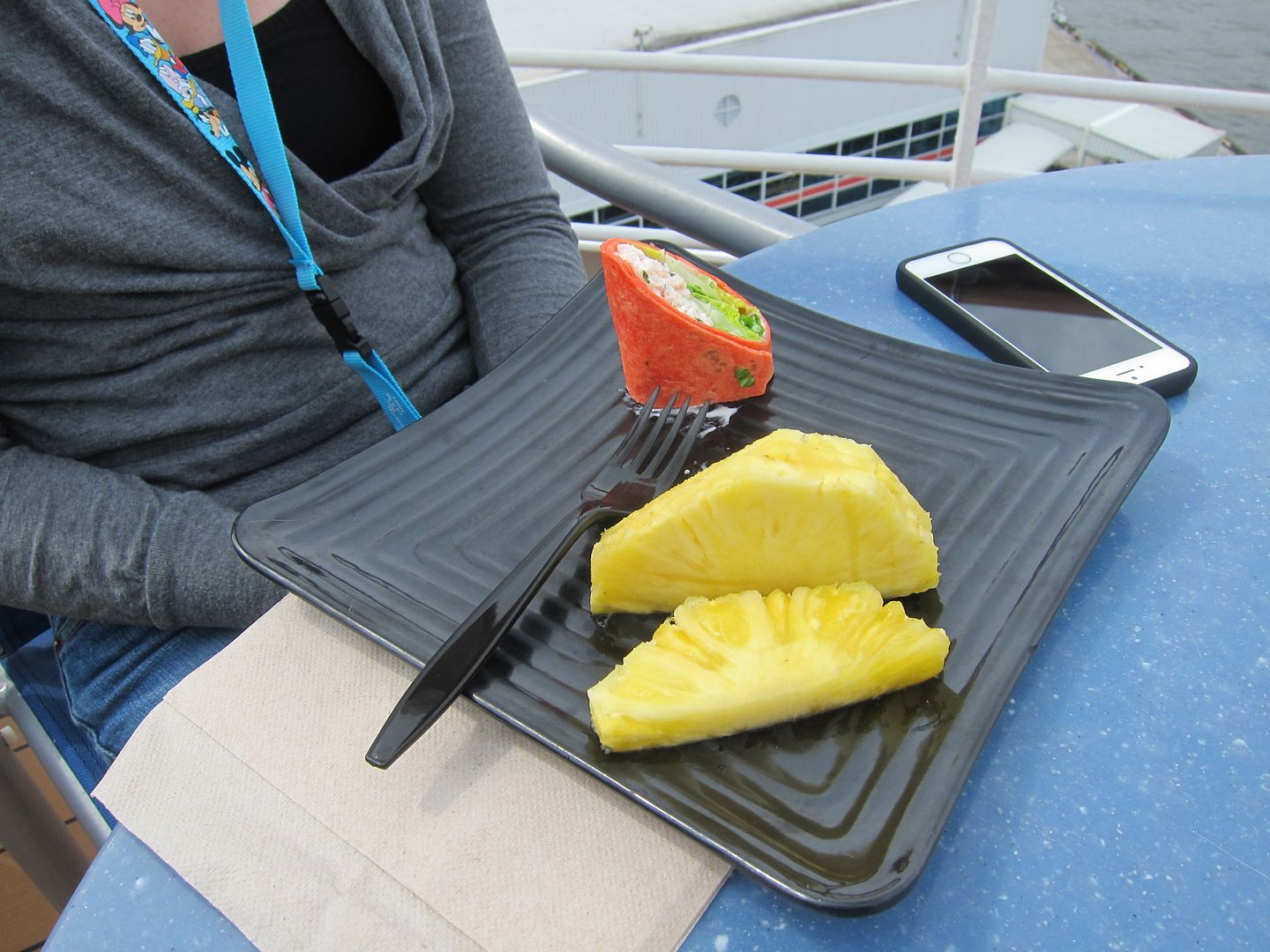 Wrap and Pineapple from Goofy's Galley | Disney Wonder