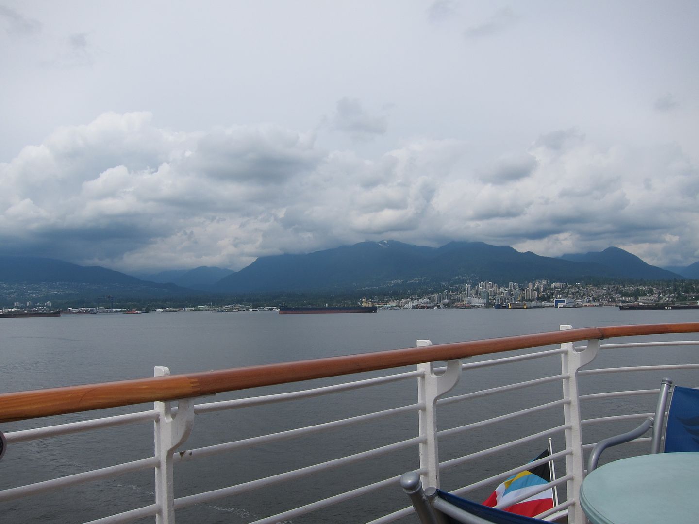 Vancouver Skyline from Disney Wonder | Disney Cruise Line