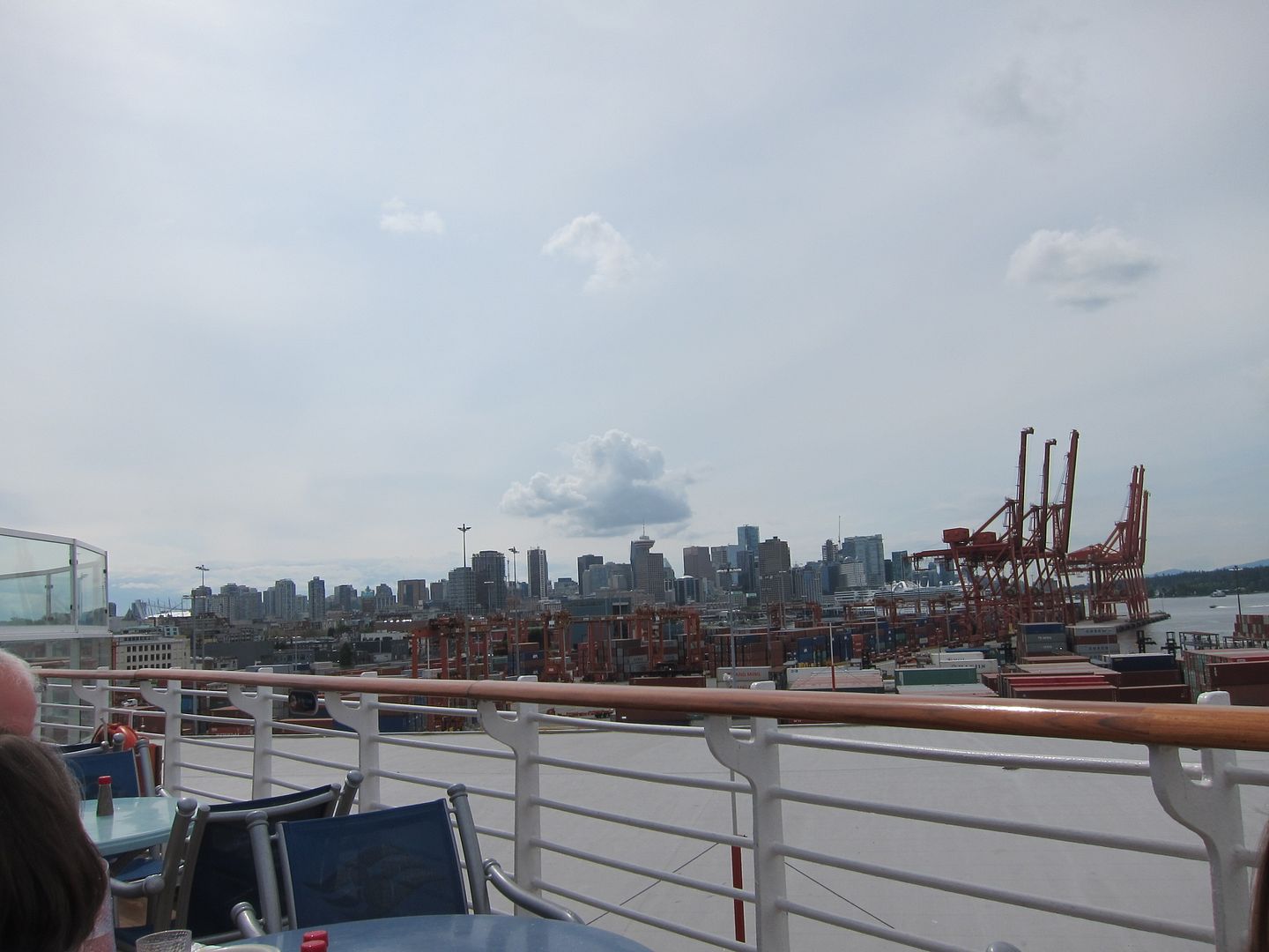 Vancouver Skyline from Disney Wonder | Disney Cruise Line