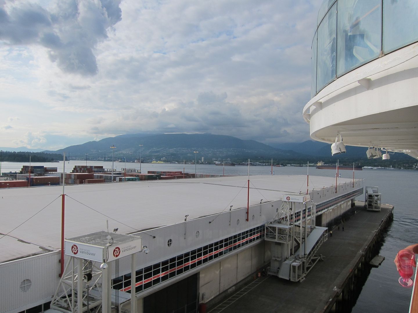 View of Ballantyne Pier | Disney Alaska Cruise