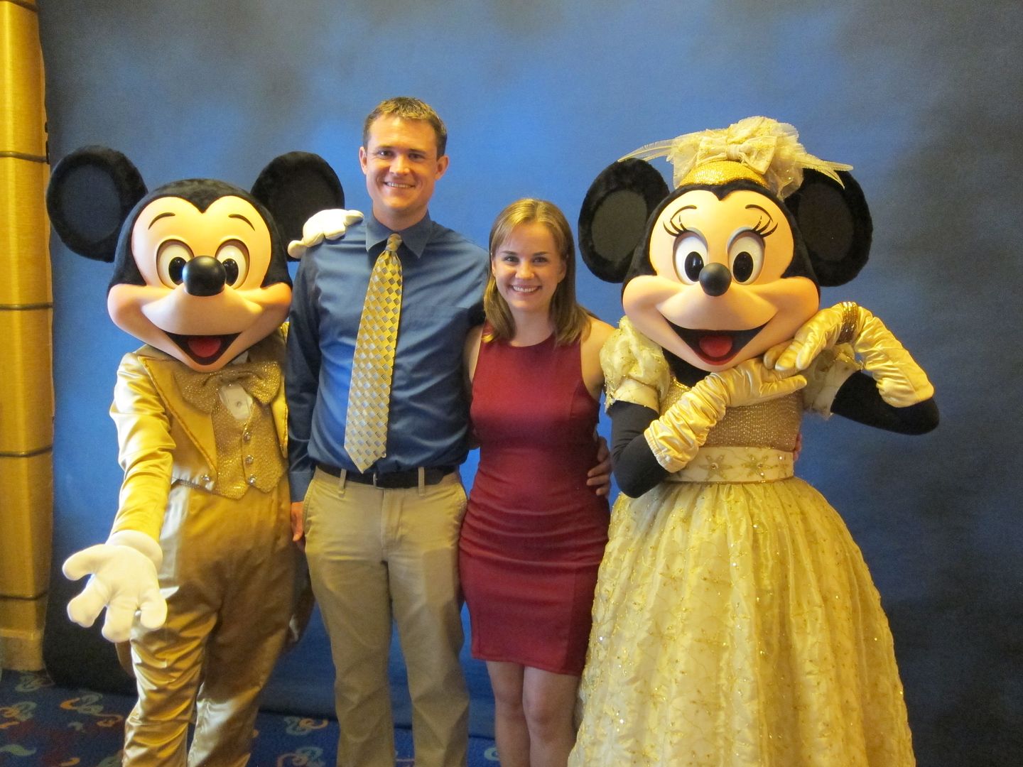 Disney Wonder Mickey and Minnie Formal Night Alaska