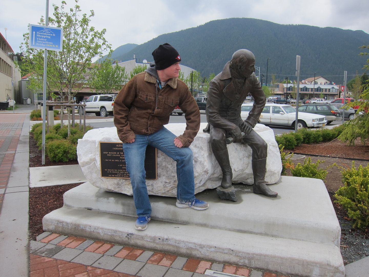 Harrigan Centennial Hall Statue | Sitka, Alaska