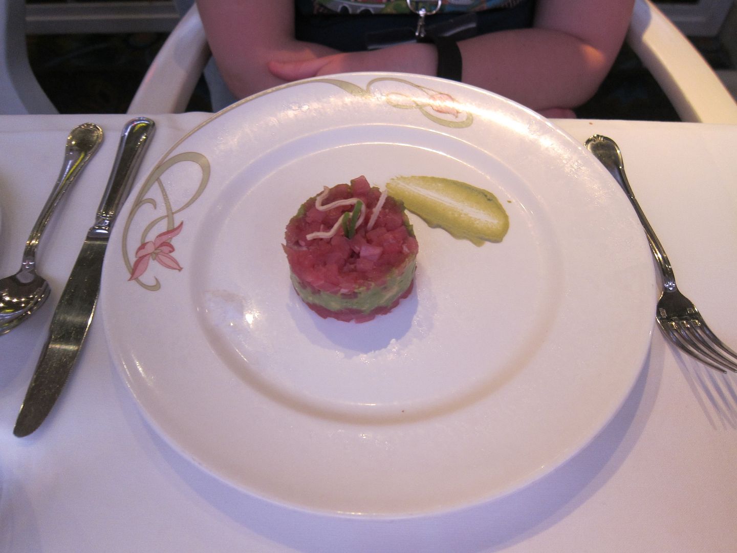 Ahi Tuna and Avocado Tower | Enchanted Garden | Disney Dream