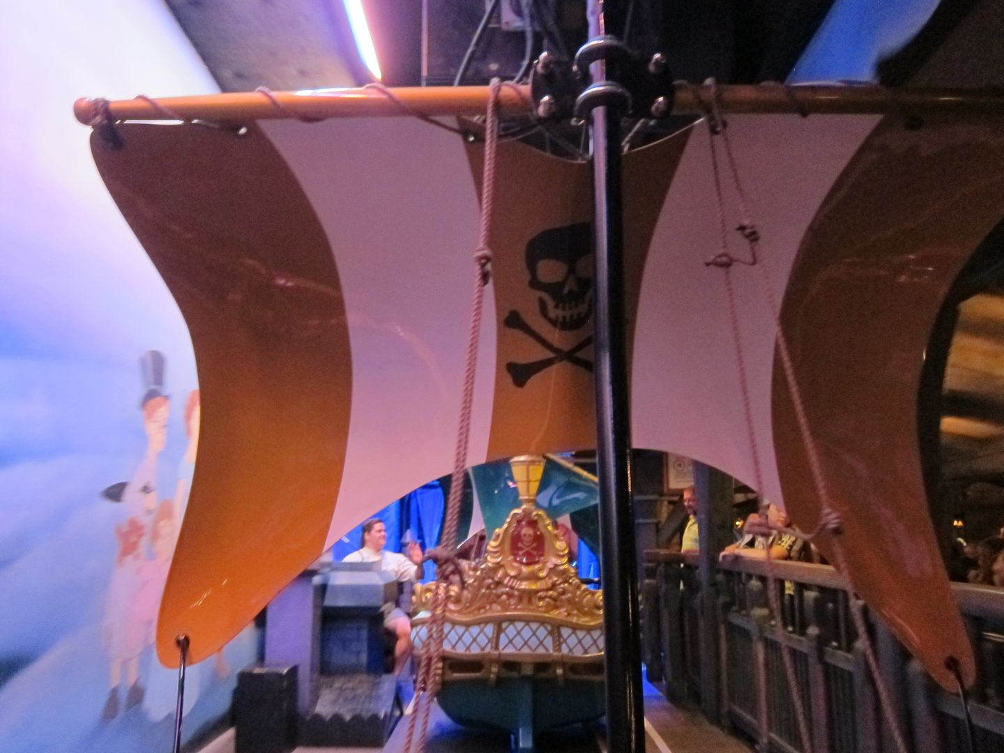 Pirate Ship | Peter Pan's Flight | Disneyland