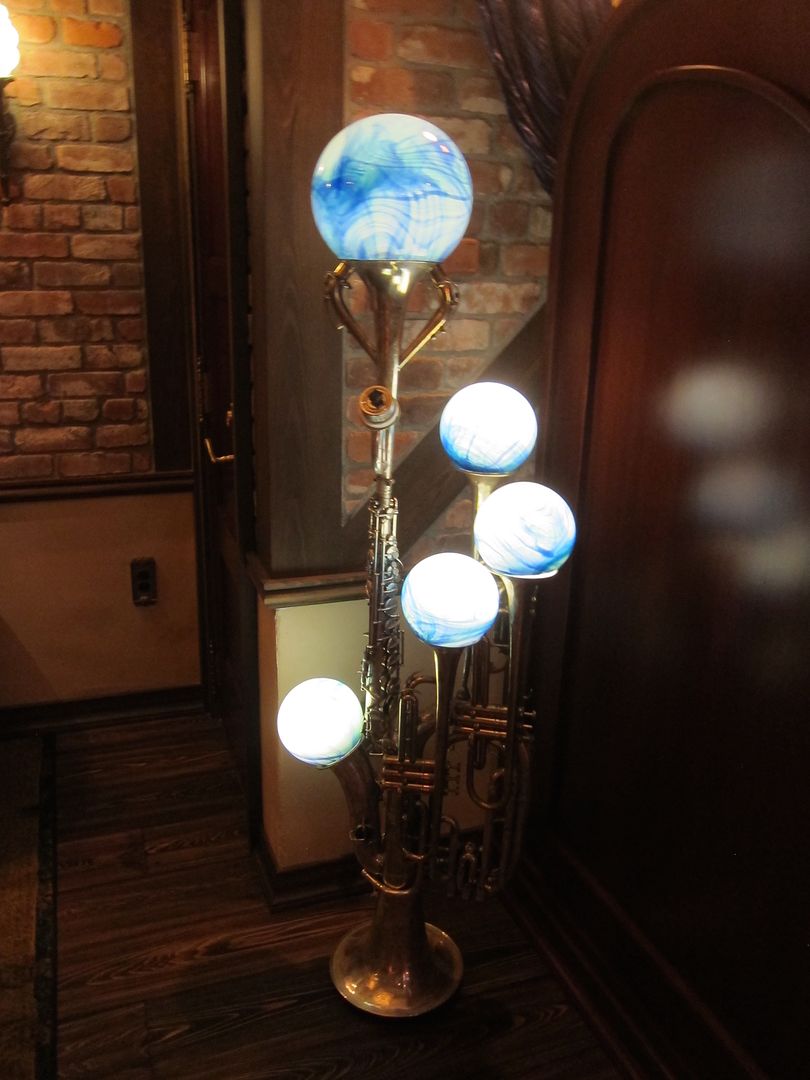Le Salon Nouveau Instrument Lamp | Club 33 | Disneyland