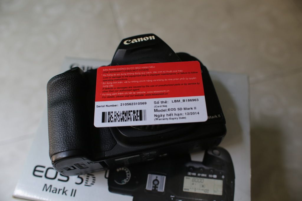 Bán 5D2 Fullbox LBM 110k shoot mới 95% - 3