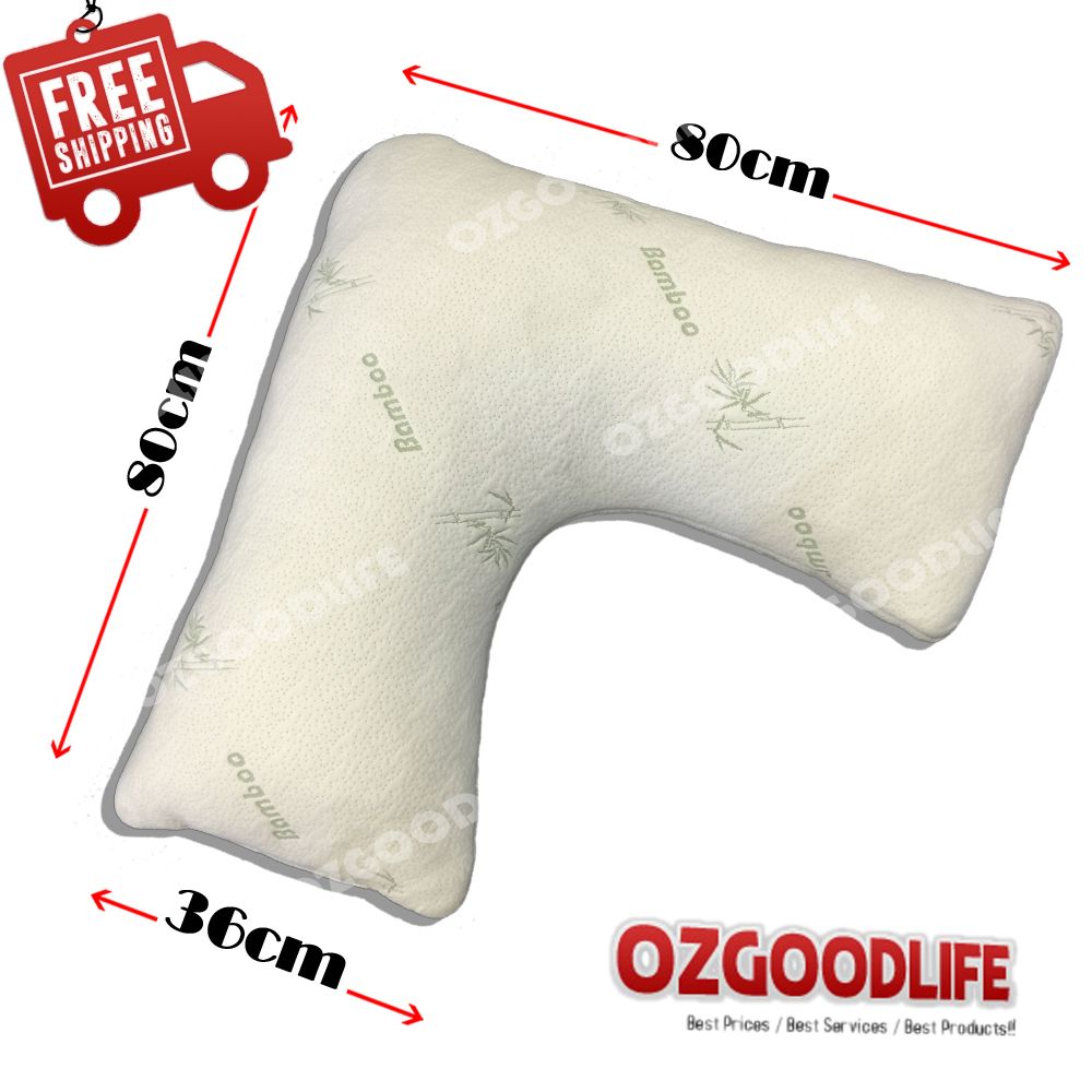 Pillow Cover Boomerang/V/TRI shape Bamboo Pillow Fabric Cover Case eBay